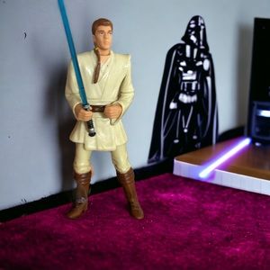 1999 OBI WAN KENOBI Jedi Padawan 3.75 Inch Action Figure Star WarsPhantom Menace